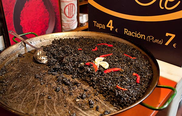 Receta de arroz negro