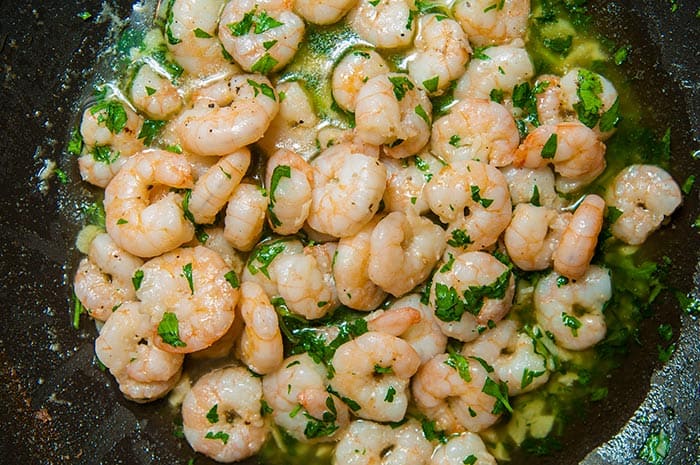 Receta de gambas al ajillo